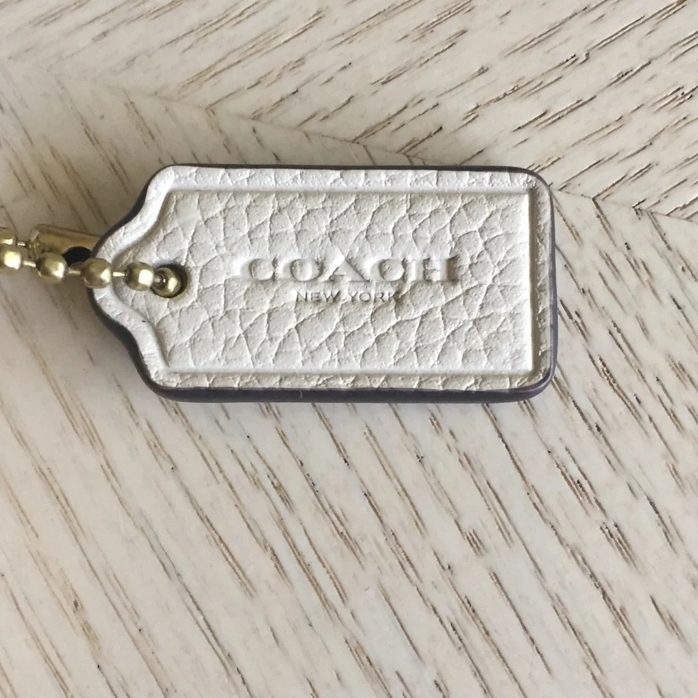 Coach Stone Ivory Wristlet - Picture 4 of 10